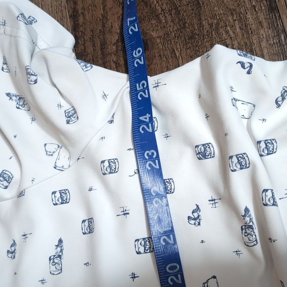 ⛳️ William Murray 'Off the Rocks' Golf Polo Size XXL in White - Picture 9 of 10